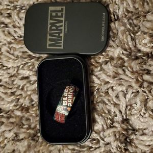 Marvel Black Panther silicon ring